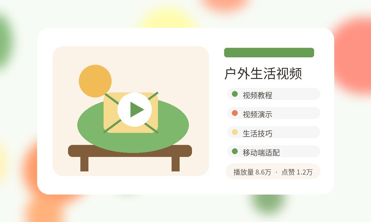 蘑菇视频户外生活视频技巧封面